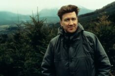 David Lynch behind the scenes of 'Twin Peaks'