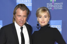 Vincent Van Patten and Eileen Davidson attend the 30th Annual Palm Springs International Film Festival Film Awards Gala at Palm Springs Convention Center on January 3, 2019 in Palm Springs, California