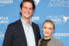 Jack Anthony and Emily Osment attend the Project Angel Food Angel Awards Gala 35th Anniversary Event at Milk Studios Los Angeles on September 28, 2024 in Los Angeles, California.
