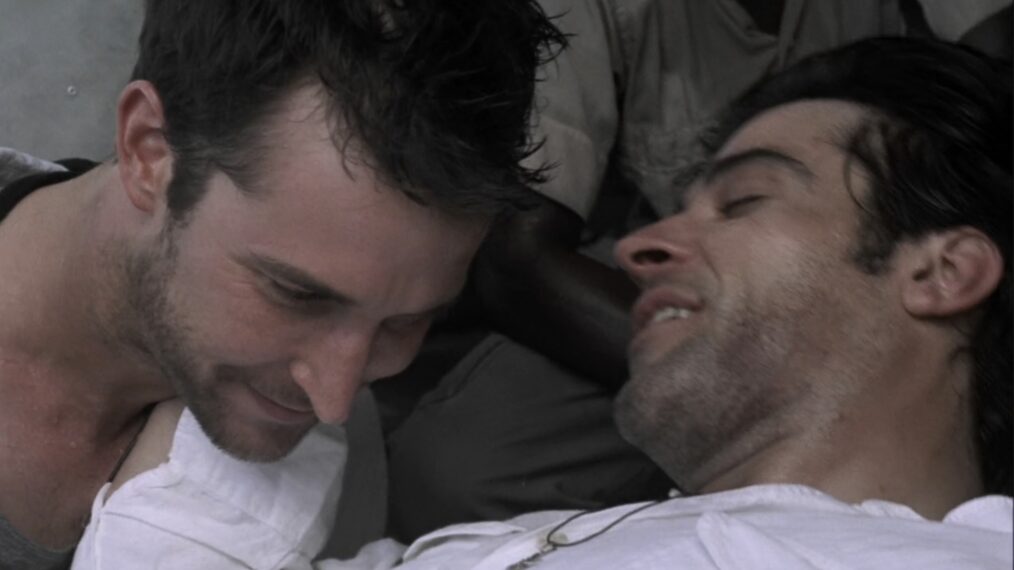 Noah Wyle as John Carter, Goran Visnjic as Luka Kovac — 'ER' Season 10 Episode 2 