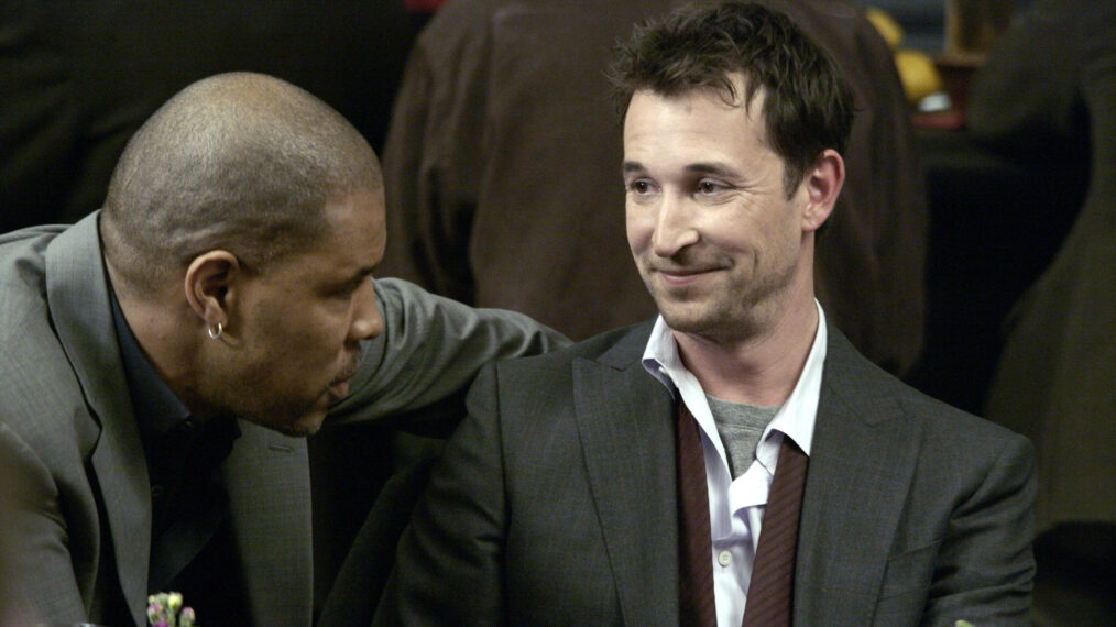 Eriq La Salle as Peter Benton, Noah Wyle as John Carter — 'ER' Season 15 Episode 22 