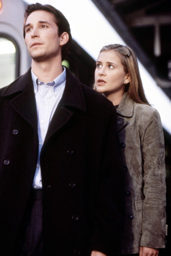 Noah Wyle as John Carter, Kellie Martin as Lucy Knight — 'ER' Season 5 Episode 8 