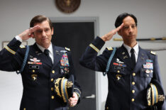 Denis Leary and Danny Pudi in the series premiere of 'Going Dutch' on Fox