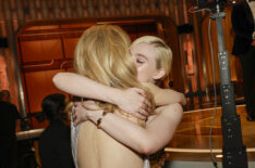 Elle Fanning and Nicole Kidman - 2025 Golden Globes