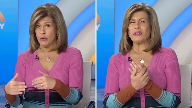 Hoda Kotb wears ring