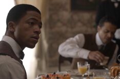 Steven G. Norfleet as Paul and Jacob Anderson as Louis in 'Interview With the Vampire' Season 1 Episode 1