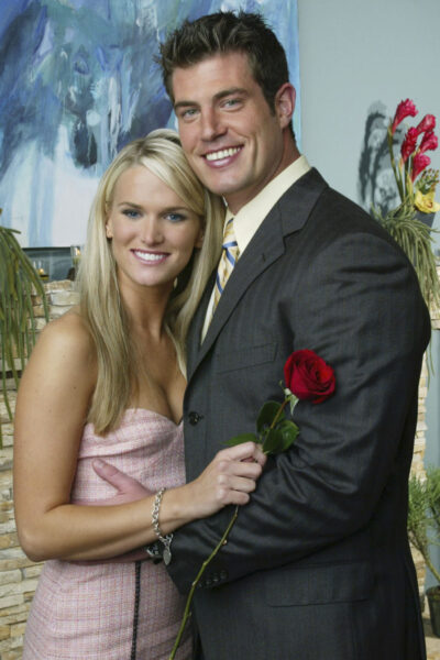 Jesse Palmer and Jessica Bowlin on 'The Bachelor'