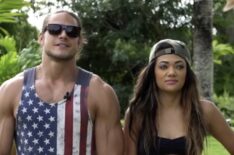 Zach Nichols and Jonna Mannion on 'The Challenge: Battle of the Exes II'