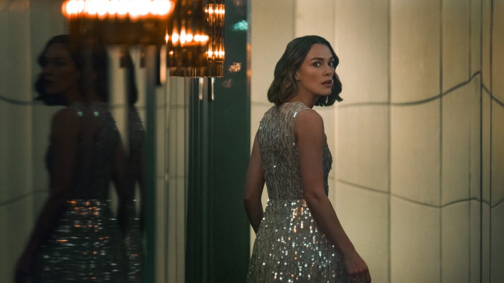 Keira Knightley as Lo in The Woman in Cabin 10