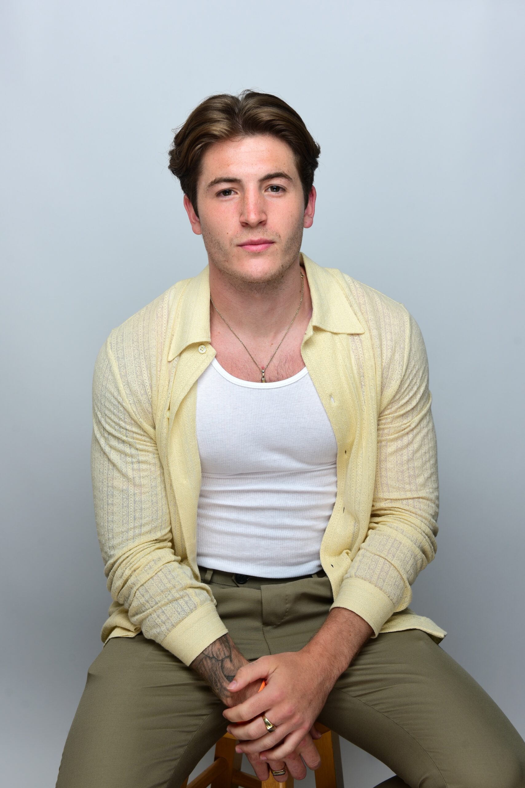 Kieron Moore visits the #IMDboat At San Diego Comic-Con 2022: Day One on The IMDb Yacht on July 21, 2022 in San Diego, California.