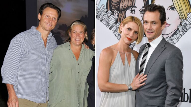 Tony Goldwyn, Jane Musky, Jane Jenkins and Executive producer Steven-Charles Jaffe attend The Academy of Motion Picture Arts and Sciences' Oscars outdoors screening of 