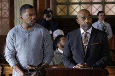Mekhi Phifer as Lyman Ross, Michael Beach as Atty. Harris — 'Law & Order' Season 24 Episode 11 'Greater Good'
