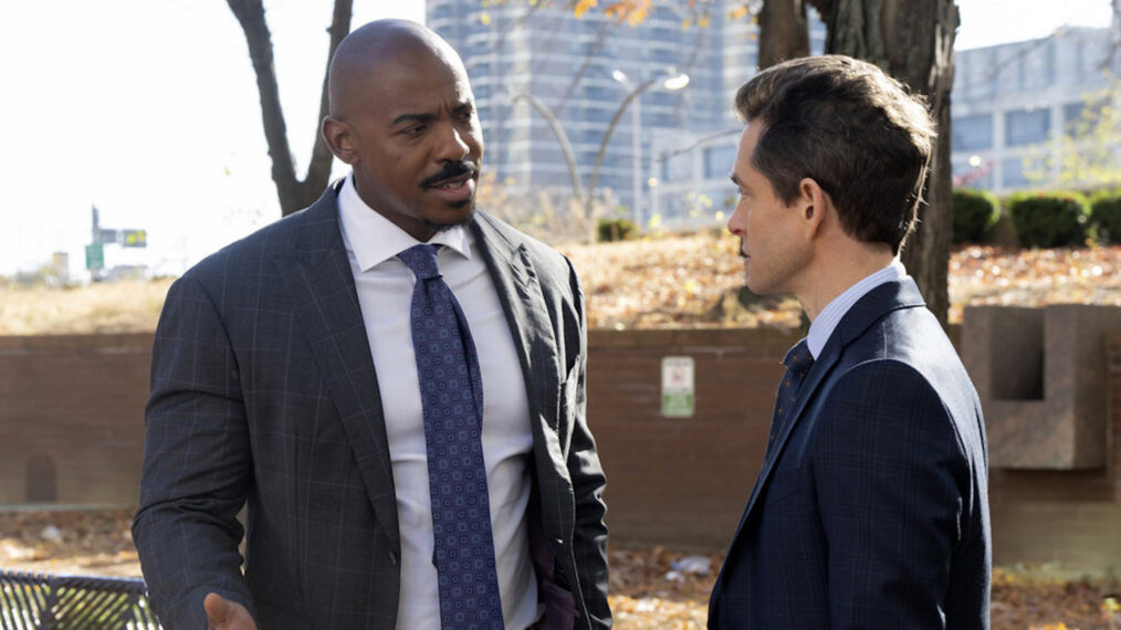 Mehcad Brooks as Detective Jalen Shaw, Hugh Dancy as A.D.A. Nolan Price — 'Law & Order' Season 24 Episode 11 