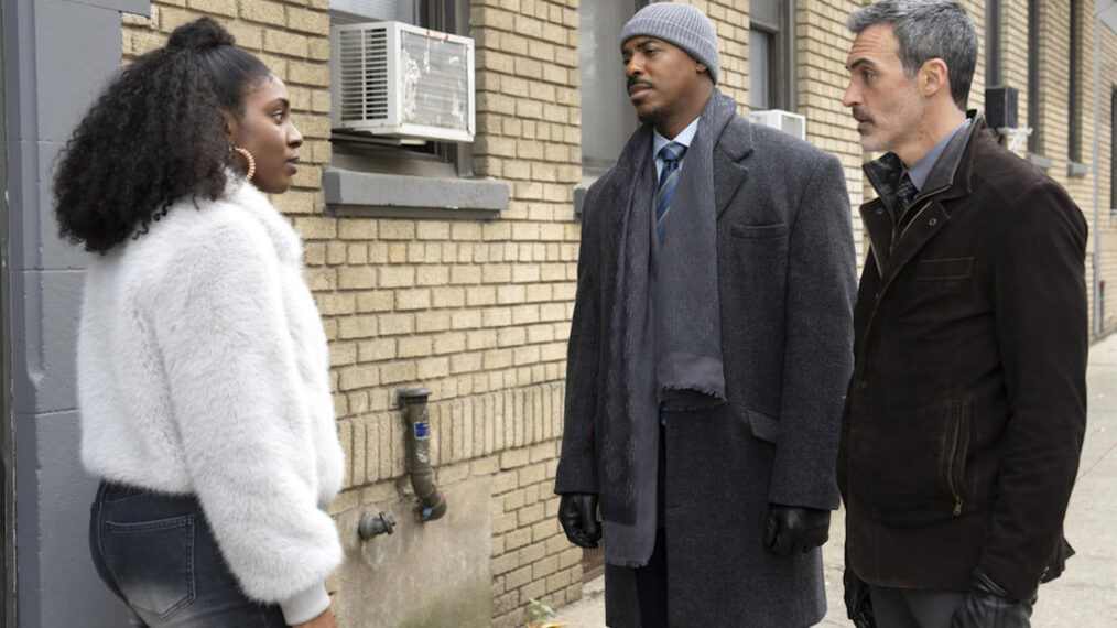 Karen Chinasa Obilom as Vanessa Washington, Mehcad Brooks as Detective Jalen Shaw, Reid Scott as Detective Vincent Riley — 'Law & Order' Season 24 Episode 11 