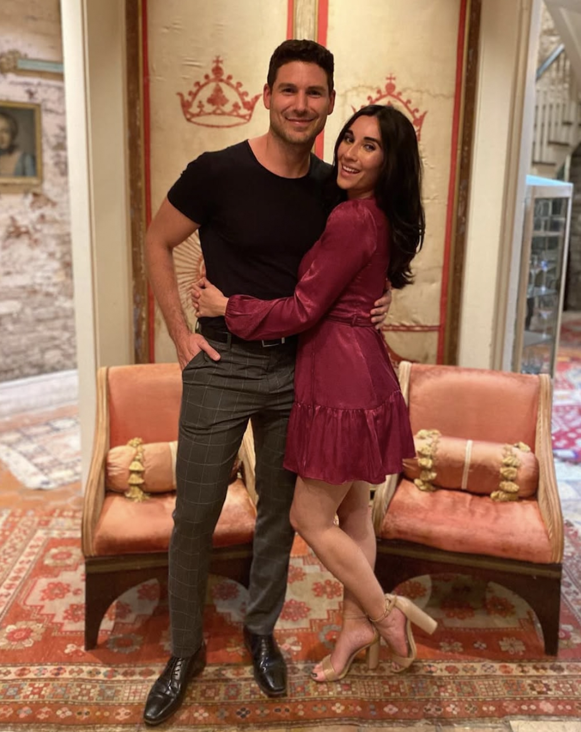 Lilah Richcreek-Estrada and Robbie Silverman together