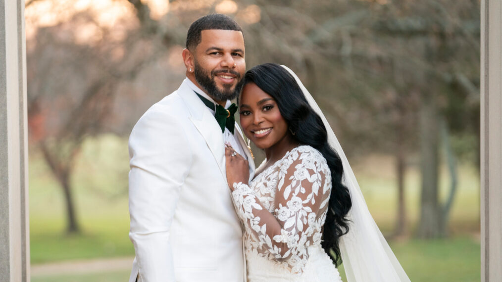 Tyler Frances, Ashley Adionser in 'Love Is Blind' Season 7