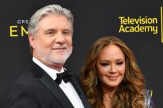 Mike Rinder and Leah Remini