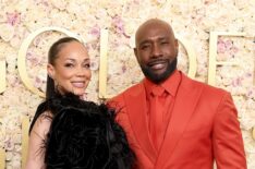 Pamela Chestnut and Morris Chestnut attend the 82nd Annual Golden Globe Awards at The Beverly Hilton on January 05, 2025