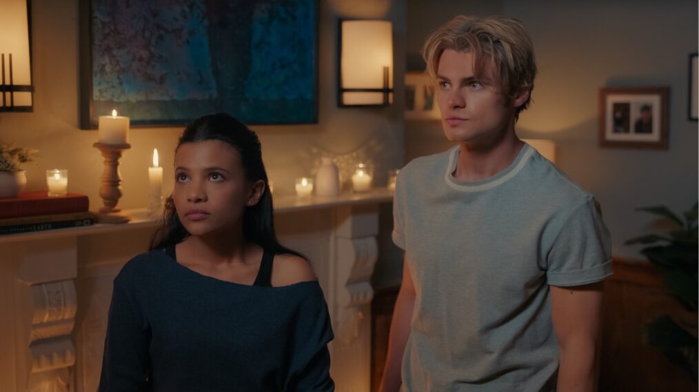 Nikki Rodriguez and Noah Lalonde in 'My Life With the Walter Boys'