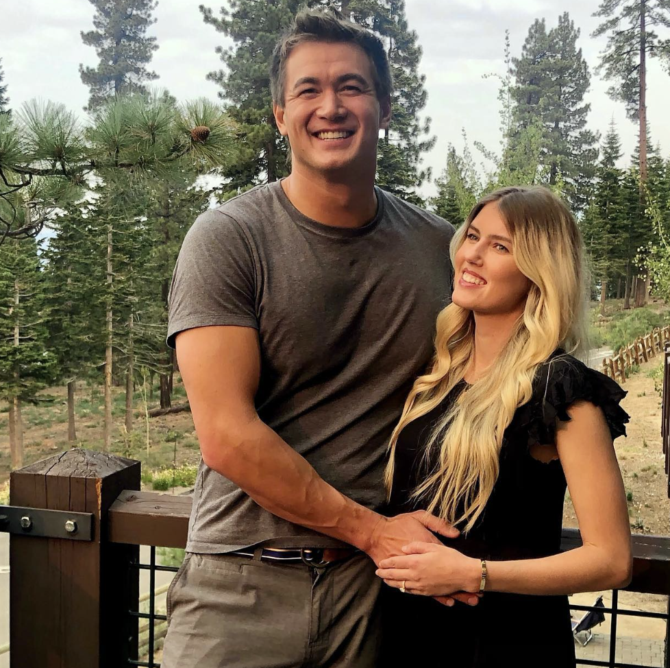 Nathan Adrian and Wife Hallie Ivester
