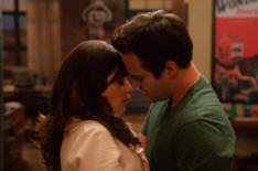 Zooey Deschanel and Jake Johnson in 'New Girl' Season 2