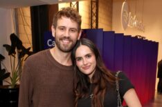 Nick Viall and Natalie Joy attend the 'Now Playing' Creator Day hosted by Spotify at its Los Angeles Campus on November 13, 2024 in Los Angeles, California.