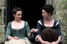 Laura Donnelly and Caitriona Balfe in 'Outlander' Season 1