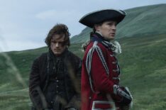 Sam Heughan and David Berry in 'Outlander' Season 3