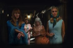 Laura Dern, Mindy Cohn, Julia Duffy, and Kristen Wiig in 'Palm Royale' Season 2