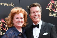Mariellen Bergman and Peter Bergman attend the 46th annual Daytime Emmy Awards at Pasadena Civic Center on May 05, 2019 in Pasadena, California.