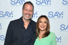 Peter Hermann and Mariska Hargitay attend the 2023 Stuttering Association For The Young (SAY) Benefit Gala
