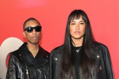 Pharrell Williams and Helen Lasichanh attend 2024 GQ Men Of The Year
