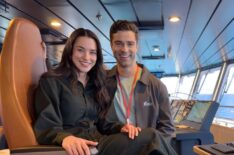 Rhiannon Fish and Markian Tarasiuk in 'Polar Opposites' on Hallmark