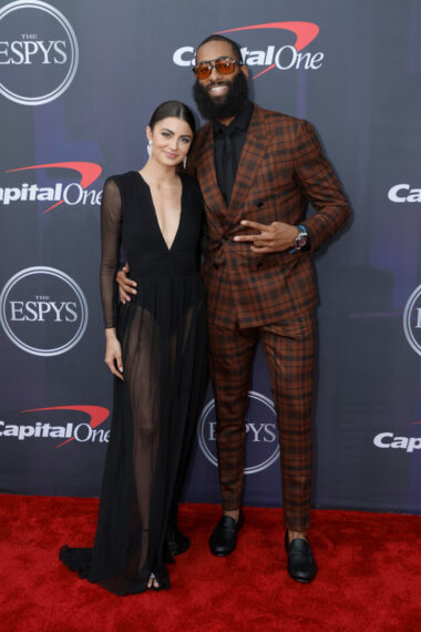 Rachael Kirkconnell and Matt James attend the 2021 ESPY Awards