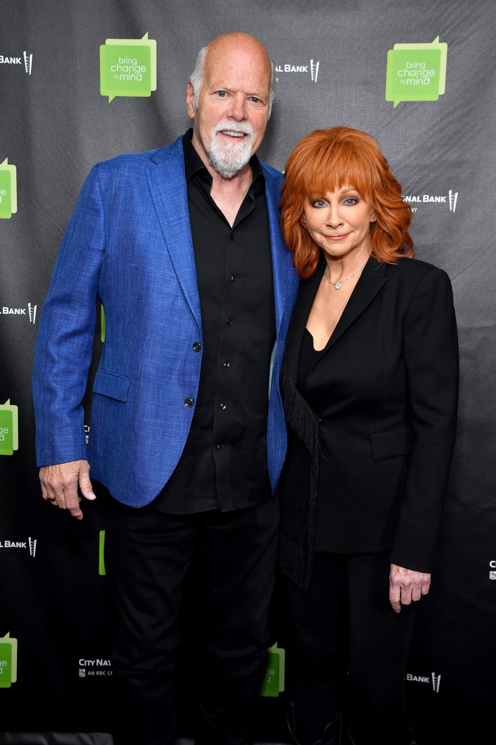 Rex Linn and Reba McEntire attend Revels & Revelation