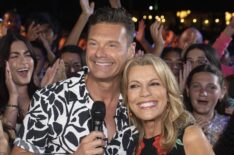 Ryan Seacrest and Vanna White