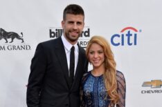 Gerard Pique and Shakira attends the 2014 Billboard Music Awards