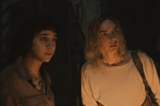 Sara Hazemi and Rebecca Ferguson in the 'Silo' Season 2 finale