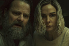 Steve Zahn and Rebecca Ferguson in the 'Silo' Season 2 finale