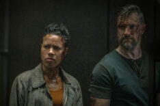 Remmie Milner and Shane McRae in 'Silo' Season 2 finale