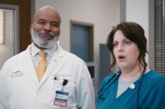 David Alan Grier and Alison Tolman in 'St. Denis Medical' - Season 1