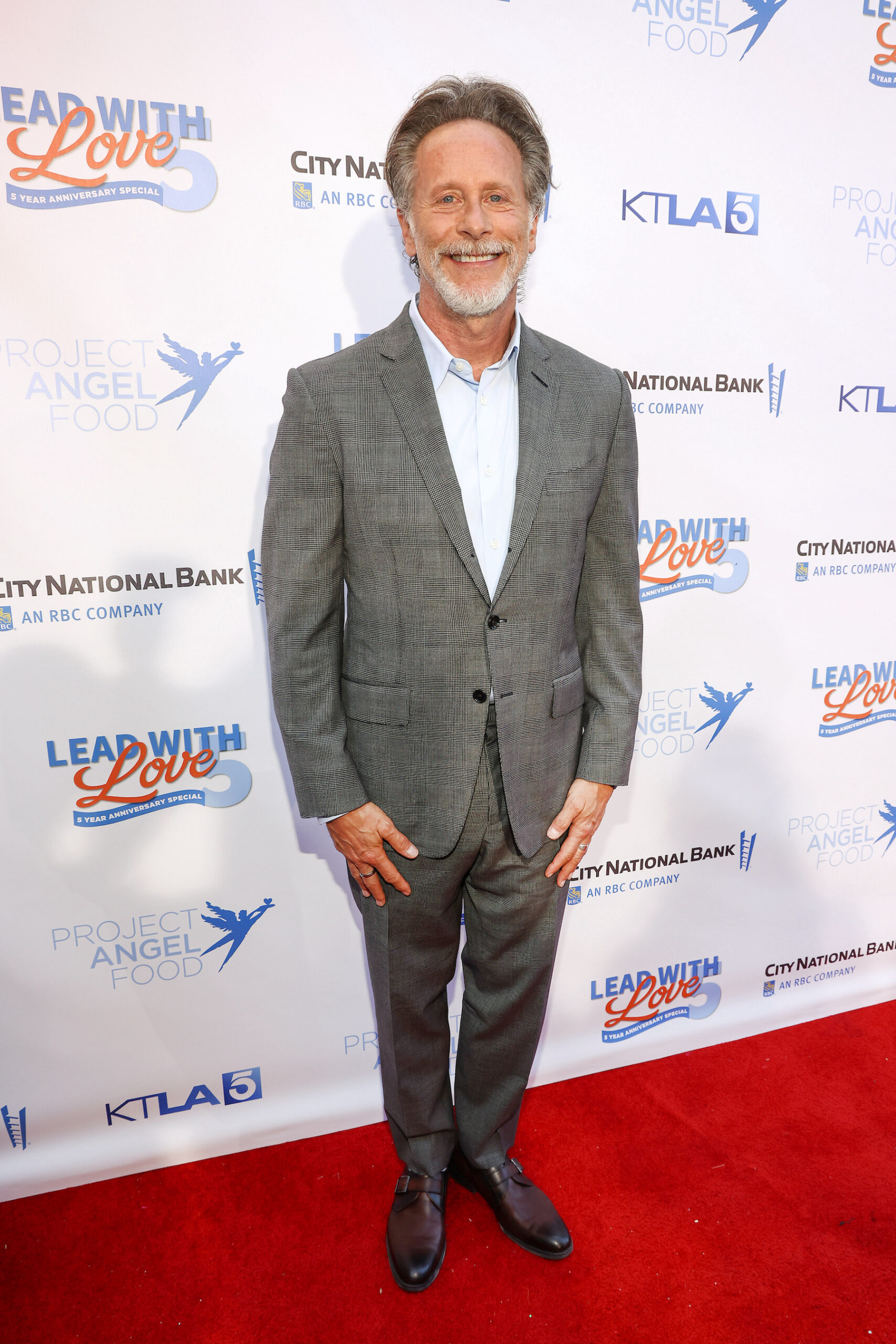 Steven Weber attends Project Angel Food's Lead with Love 5 - a fundraising special on KTLA at KTLA 5 on June 22, 2024 in Los Angeles, California