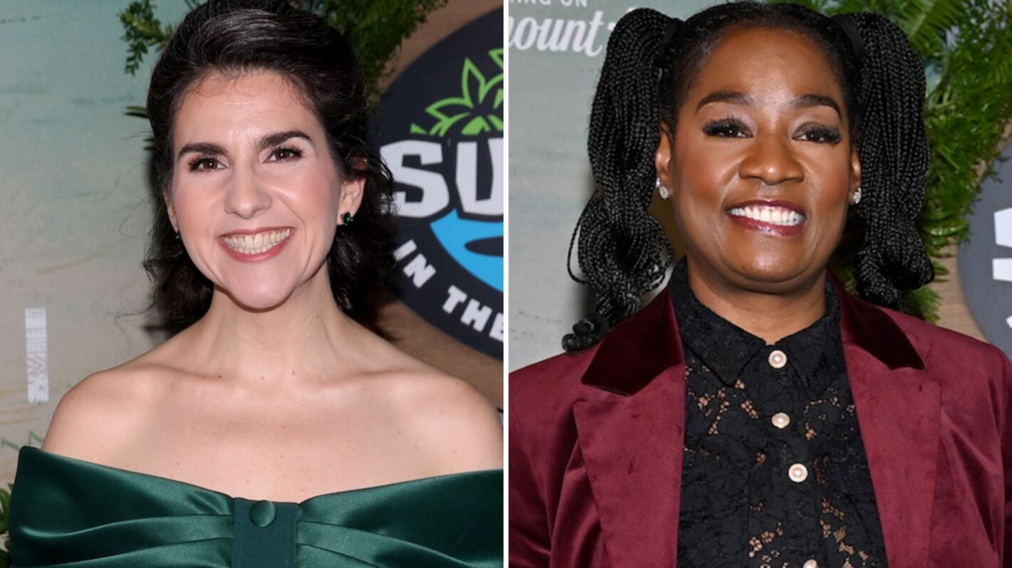 Aubry Bracco and Cirie Fields at Survivor 50 Premiere