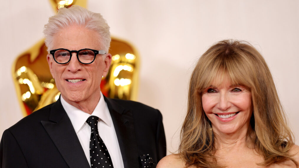 Ted Danson and Mary Steenburgen attend the 96th Annual Academy Awards