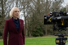 Allison Janney as Grace behind the scenes of 'The Diplomat' Season 2 finale