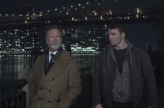 Louis Herthum as Monroe, Gabriel Basso as Peter Sutherland in episode 208 of The Night Agent