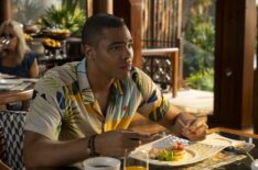 Nicholas Duvernay in 'The White Lotus' Season 3