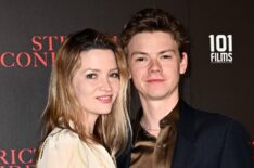 Talulah Riley and Thomas Brodie-Sangster attend the special screening of 'Strictly Confidential' at the Everyman Chelsea on May 08, 2024 in London, England.