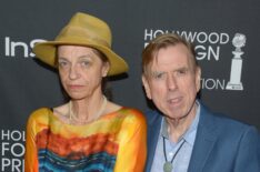 Timothy Spall and wife attends the TIFF/InStyle/HFPA Party during the 2016 Toronto International Film Festival at Windsor Arms Hotel on September 10, 2016 in Toronto, Canada.