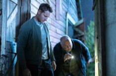 Justin Hartley as Colter Shaw and Brent Sexton as Keaton — 'Tracker' Season 2 Episode 9 'Disciple'